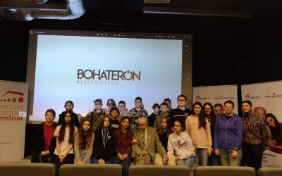 Żywa lekcja historii z uczestnikiem Powstania Warszawskiego