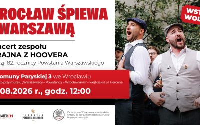 WROCŁAW ŚPIEWA Z WARSZAWĄ. Zapraszamy na koncert!